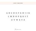 a font preview of a sans-serif font with the letters A to Z in a modern, sans-serif style.