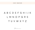 a collection of font samples, including the letters A to Z, as well as additional font styles such as L, M, N, O, P, Q, R, S, T, U, V, W, X, Y, Z, and some other styles. The font samples are presented in a clean, minimalist design with a white background.