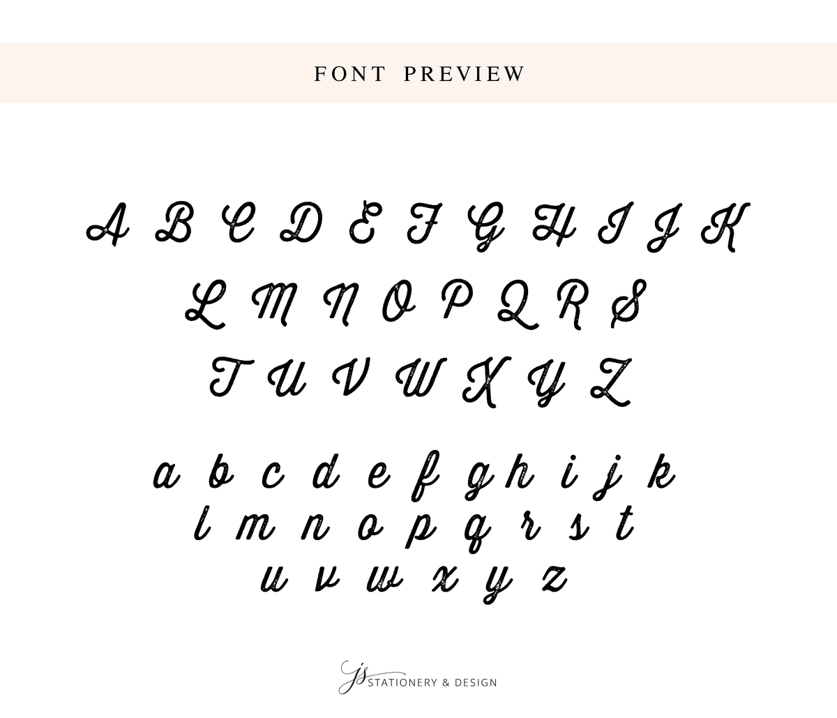 a collection of various font styles and sizes, including cursive and block fonts, arranged in a grid format. The font preview allows viewers to see the different styles and sizes of the fonts, without providing any additional information beyond that.