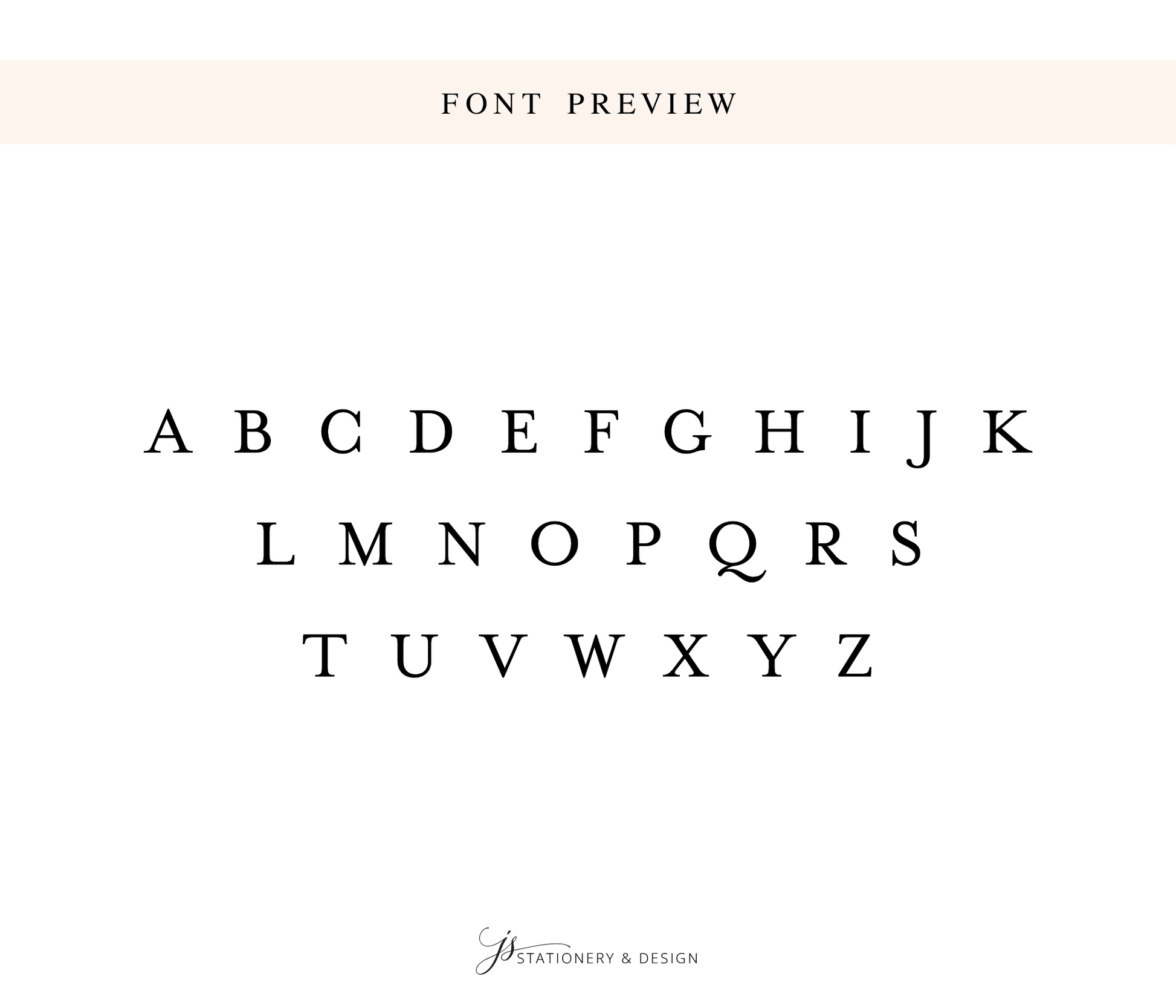 a font preview that showcases a variety of font styles, including uppercase and lowercase letters, as well as numbers and punctuation marks.