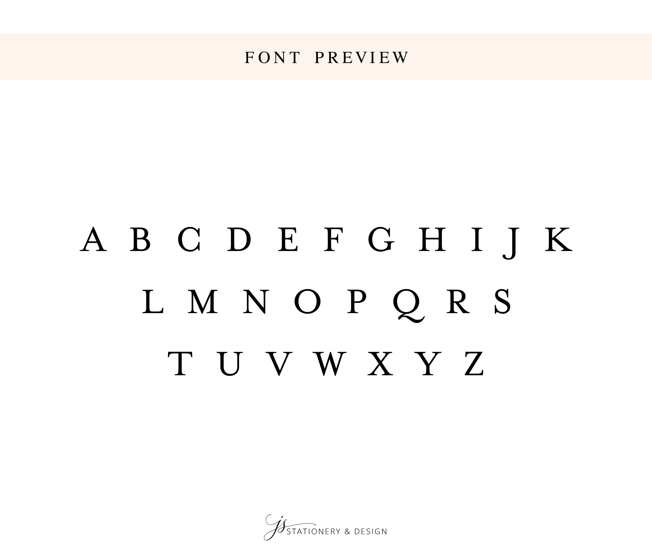 a font preview that showcases a variety of font styles, including uppercase and lowercase letters, as well as numbers and punctuation marks.