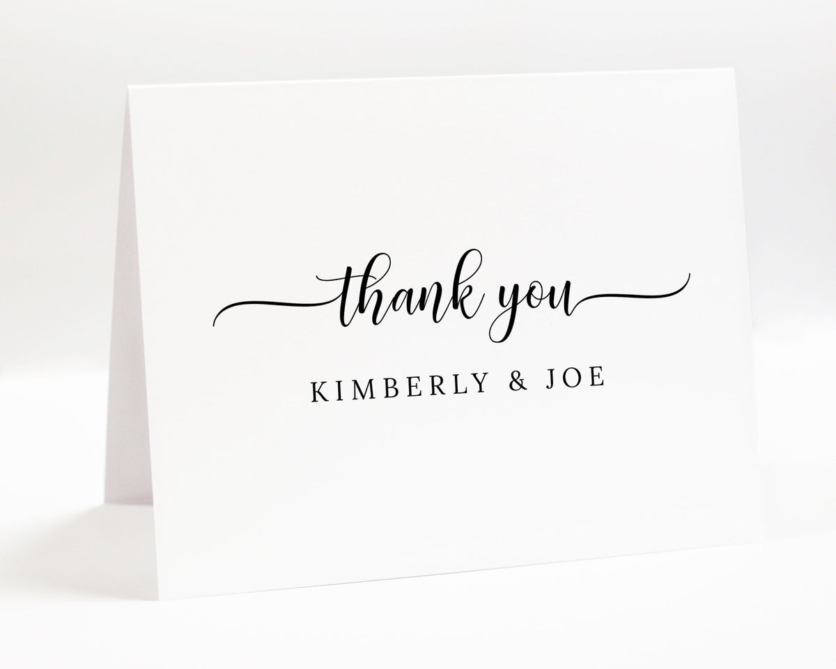 Personalized Greeting Thank You Cards, Folded Note Card And Envelopes, Custom Gifts For Women, Handmade Greeting Note, Folded Stationary
