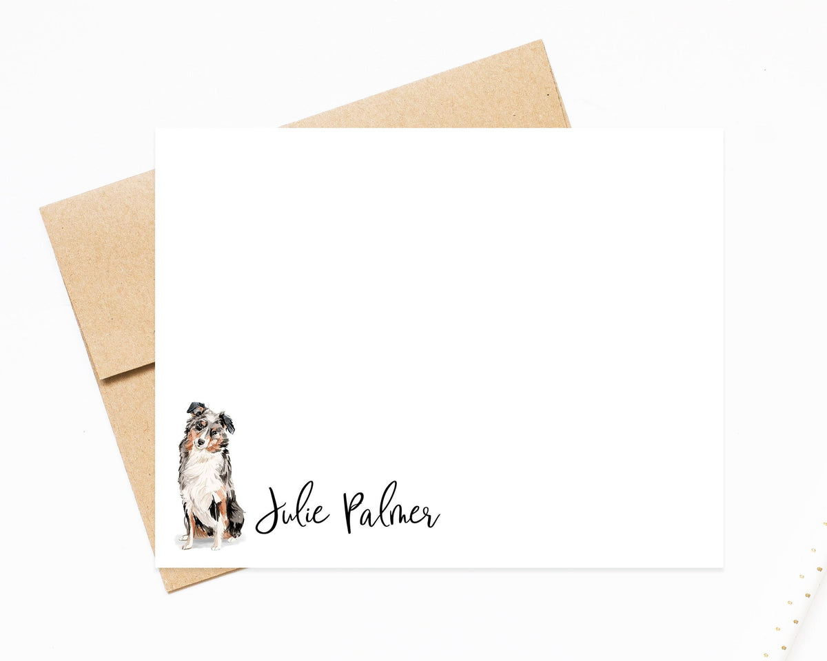 Personalized Dog Lover Gift for Dog Lovers, Personalized Dog Stationary, Personalized Dog Stationery Card Set