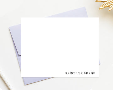 Business Stationary Thank You Notes For The Company , Stationary For Women, Thank you Flat Cards, Personalized Notecards, Gift for Family