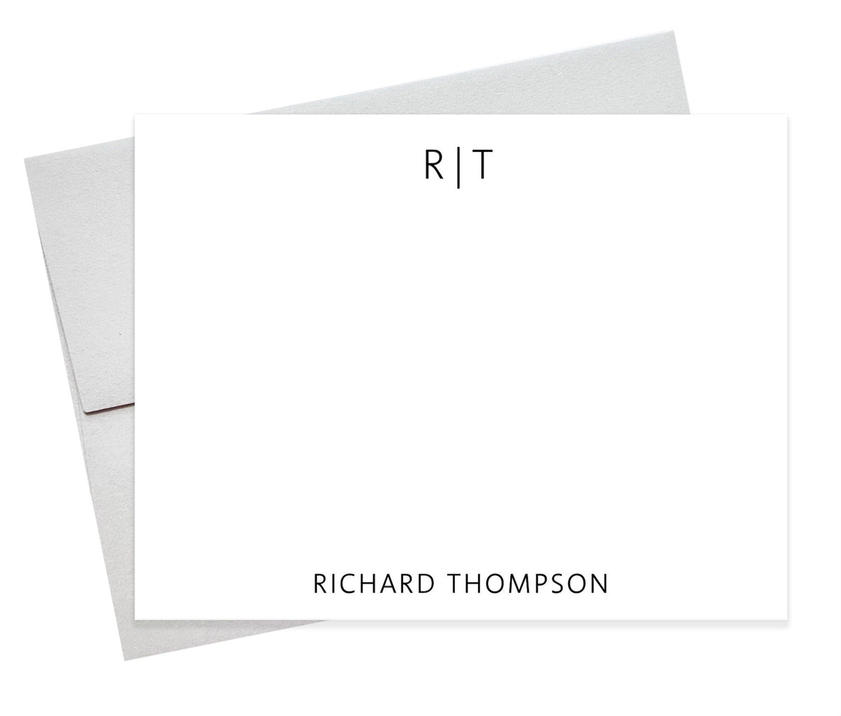 Monogrammed Stationery, Doctor gift, Medical Stationery, Everyday stationery, Monogram thank you, Modern Personalized Stationery Cards Set