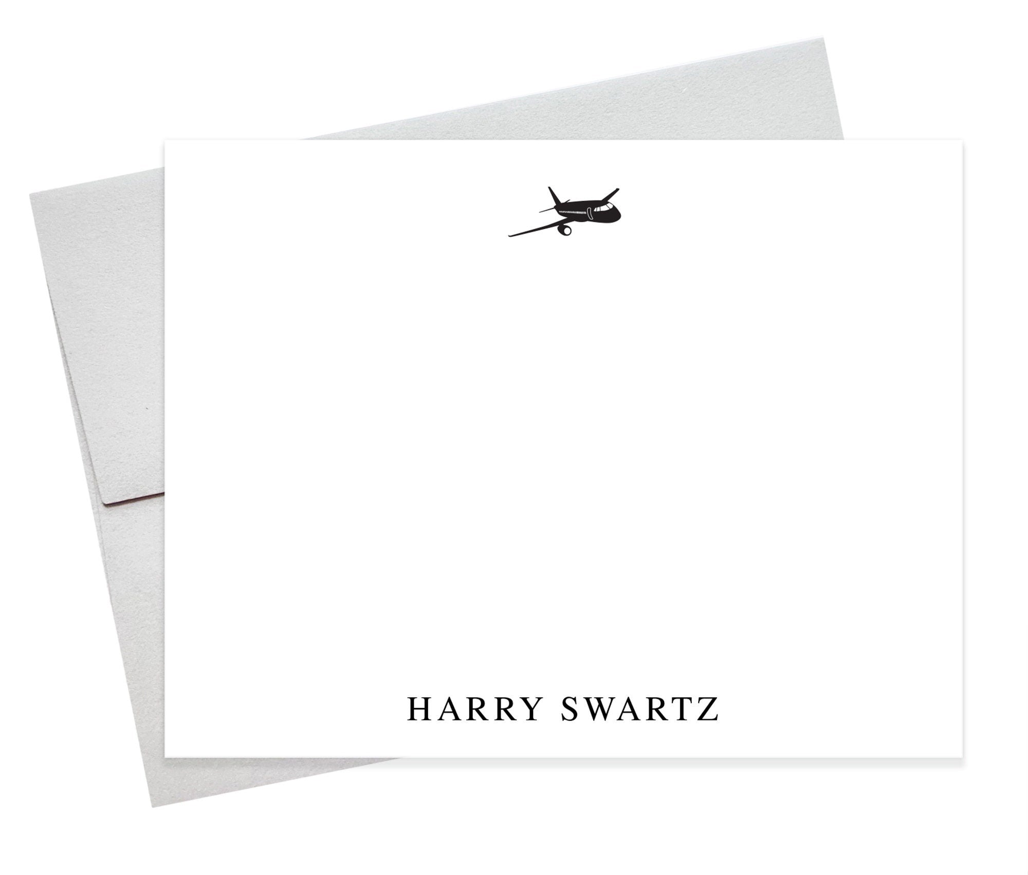 Personalized Stationary For Pilot, Correspondence Cards for Business Note, Stationary Gift for Pilot, Stationary Thank You Cards Envelopes