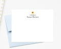 Personalized Sunflower Stationery for Notes, Printed Stationary Note Cards with Flowers, Thank you Cards Stationery With Envelopes