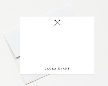 Stationary Note Cards Set for Women, Golf Personalized Stationery For Men, Personalized Stationary for Friends, Gifts under 25