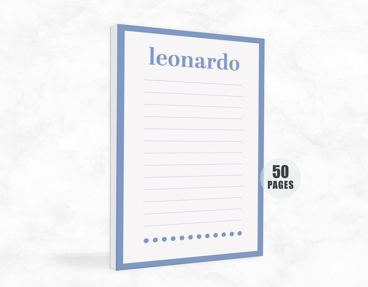 Personalized Stationary Notepad For Kids, Colorful To Do List for Kids, Gift Memo Pad, Stationery Notepad Stationery, Multicolor Notepad