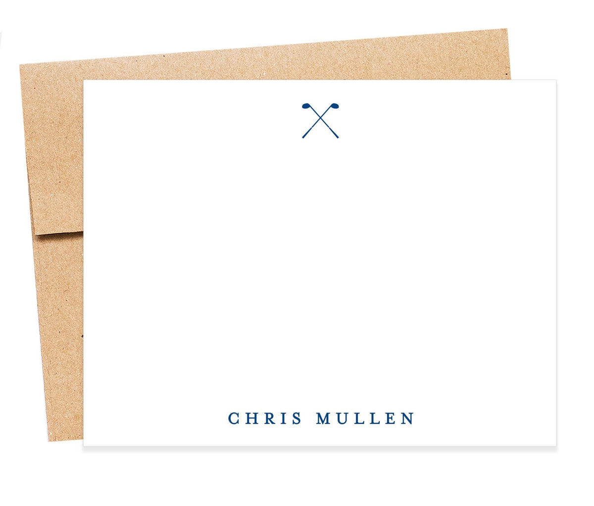 Stationary Note Cards Set for Women, Golf Personalized Stationery For Men, Personalized Stationary for Friends, Gifts under 25