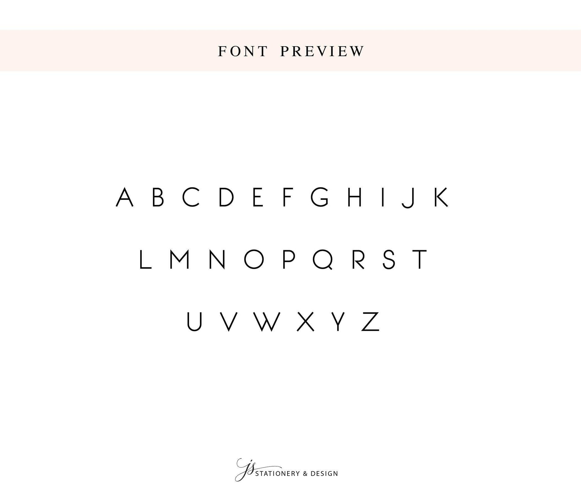 Personalized Bordered Stationary for Her, Minimalist Stationary for Simple Notes, Personalized Stationary Gift, A Note From Card Design