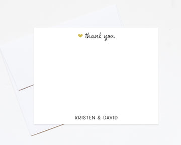 Personalized Thank You Note Cards For Couples