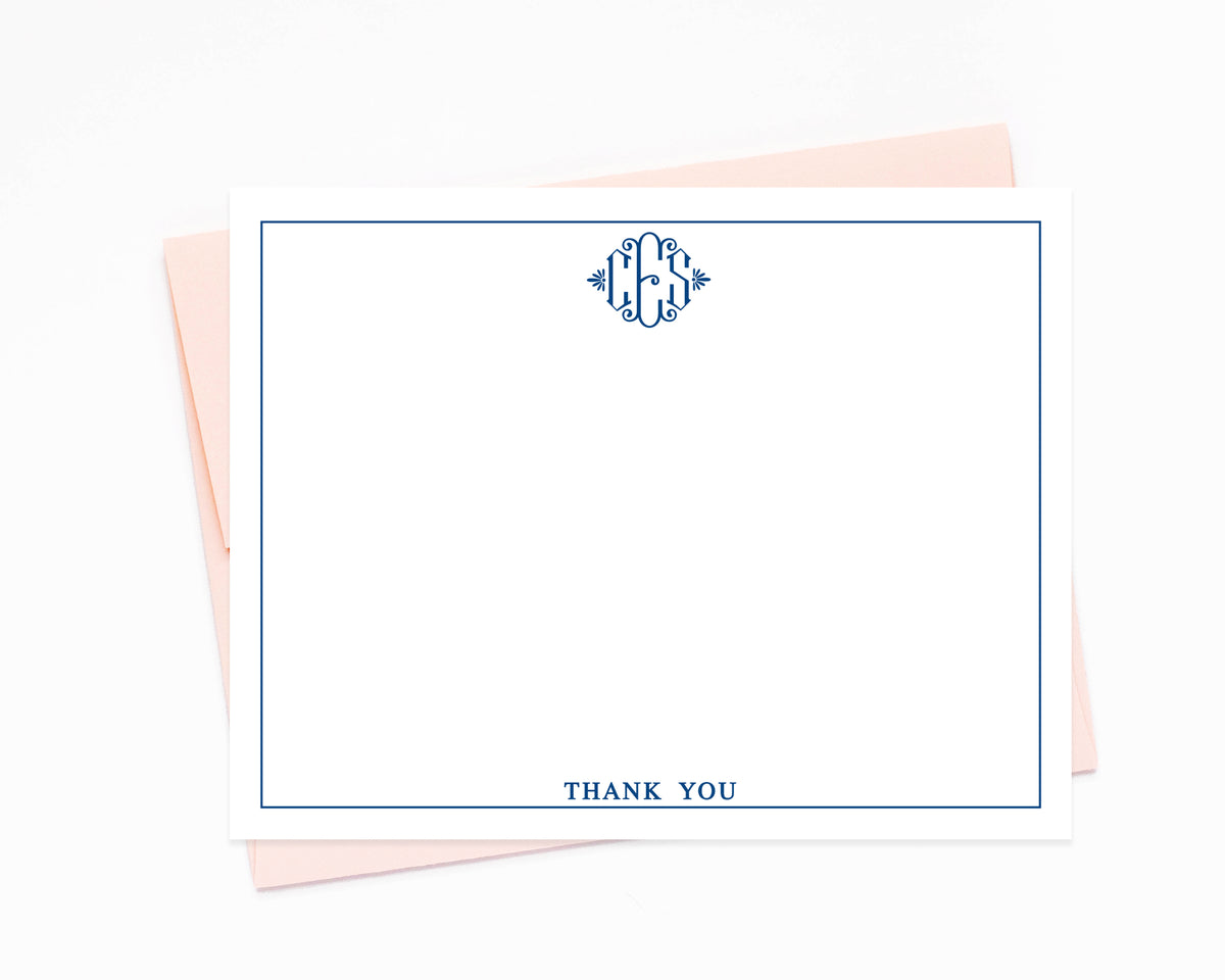 Personalized Stationery with Monogram