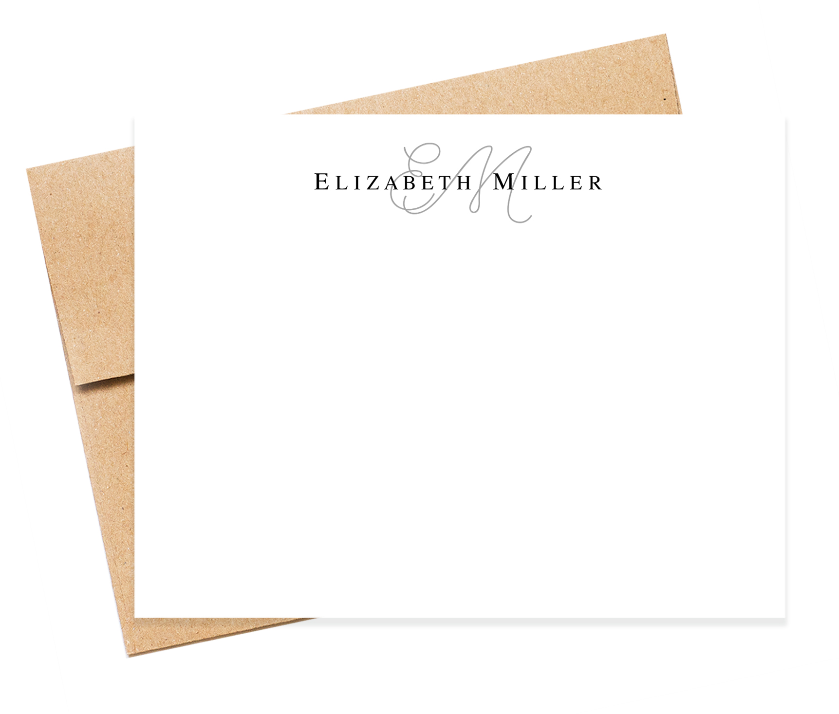 Personalized Stationary Note Cards and Envelopes for Women